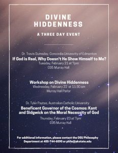 Divine Hiddenness 3 day event-1