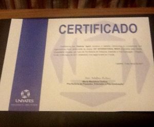 univates certificate
