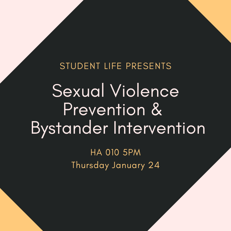 Sexual Violence Prevention And Bystander Intervention Training 