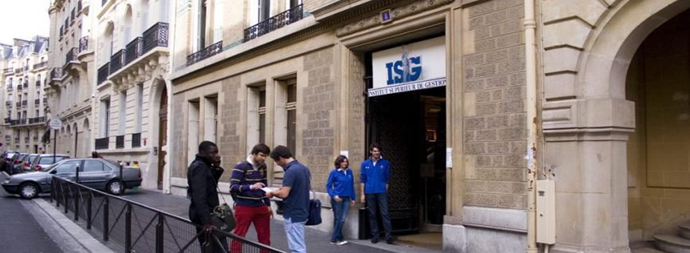Institut Supérieur de Gestion (ISG), Paris, France