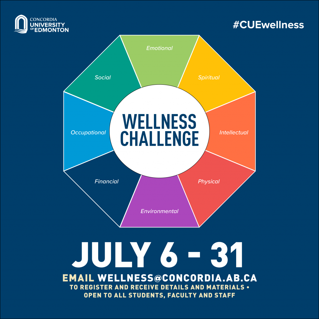 It's not too late to register for the Wellness Challenge! Concordia
