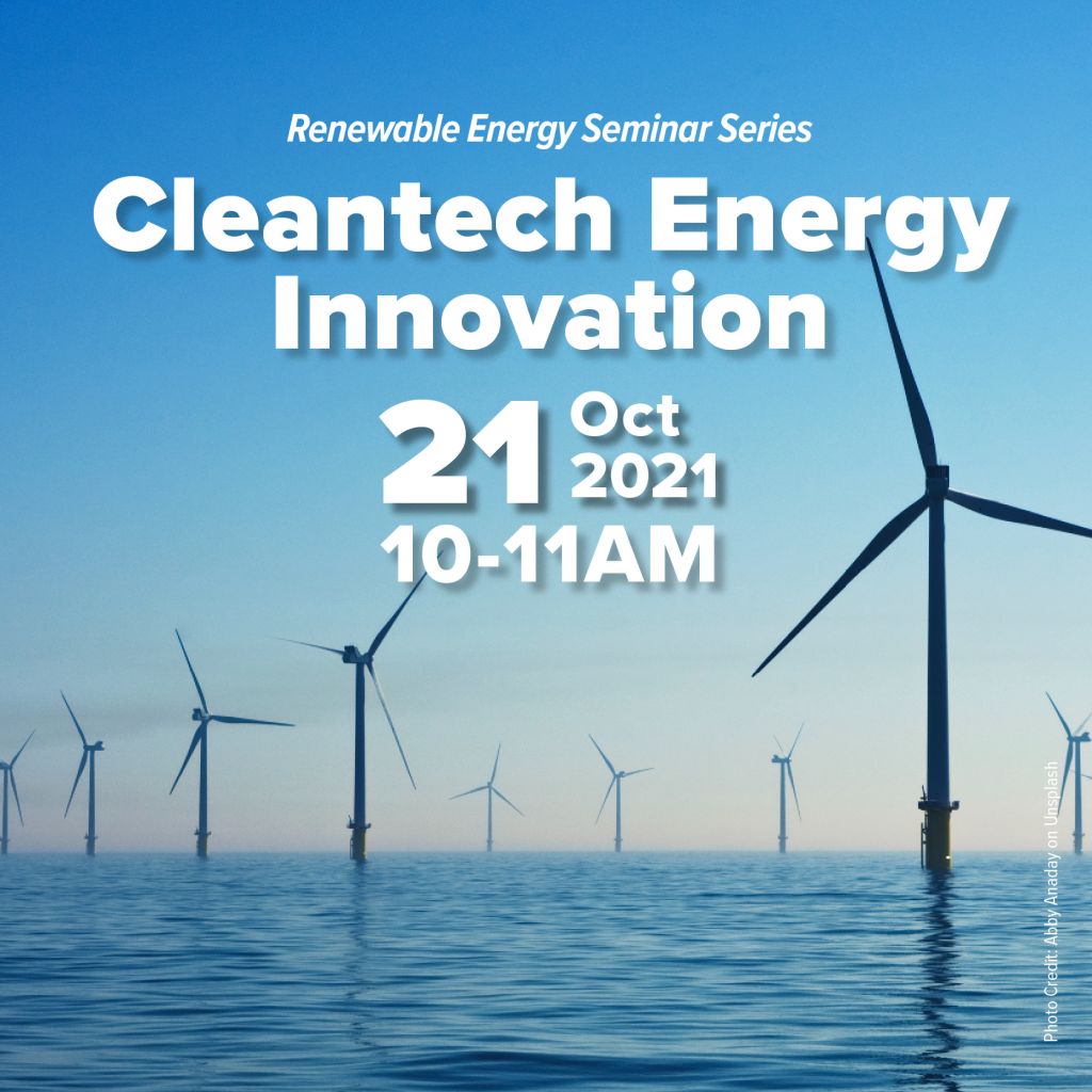 Cleantech Energy Innovation Creative Solution Development for the