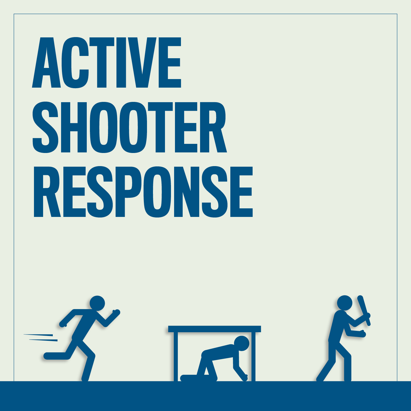 A post-secondaries’ vs.  K-12 for Active Shooter Response
