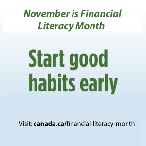 November is Financial Literacy Month
