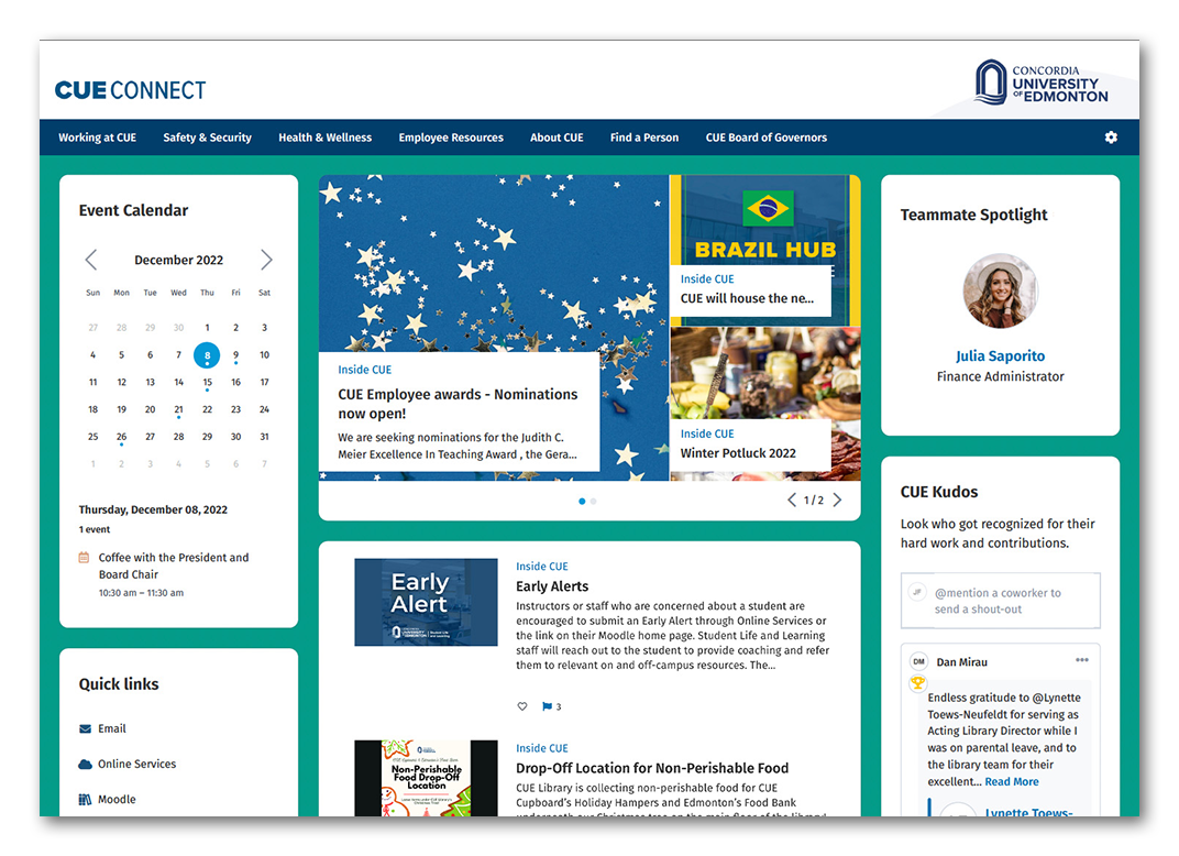 The countdown is on for the new CUE Concordia University of