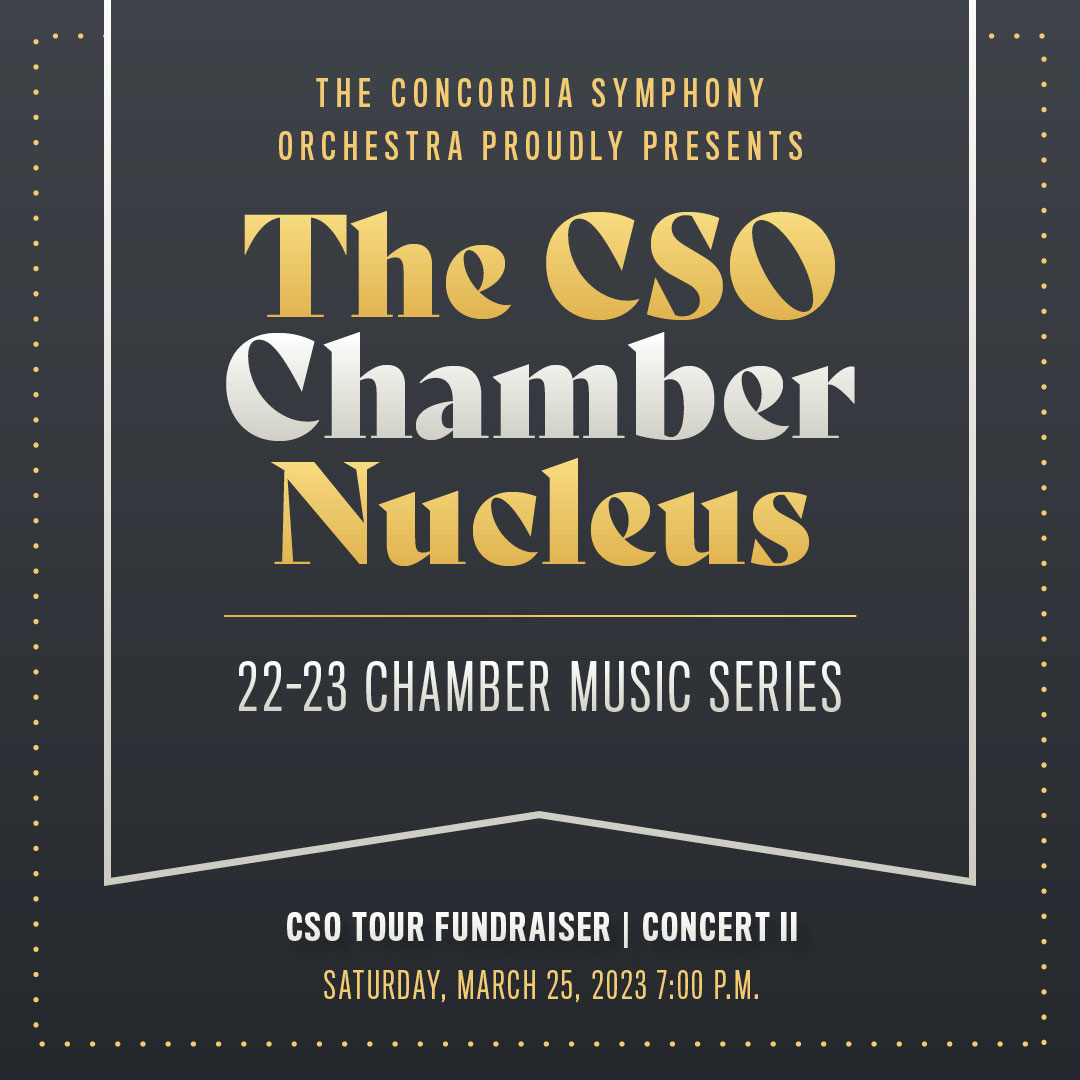 CSO Tour Fundraiser: Concert II - Concordia University of Edmonton